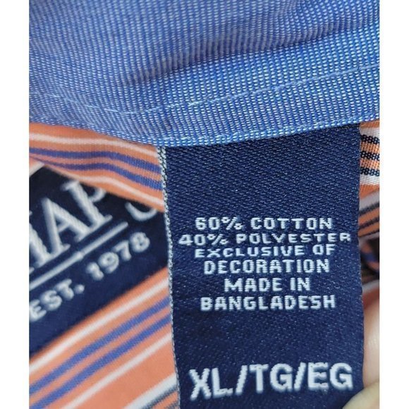 Men's Chaps Button-Down Dress/Casual Long Sleeve Shirt Size XL‎ - Picture 6 of 7